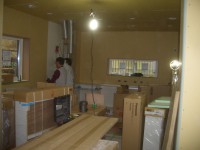 キッチン組み立て