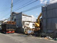 兵庫県川西市でお建てするＵ様邸解体工事