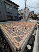 土台式込み作業